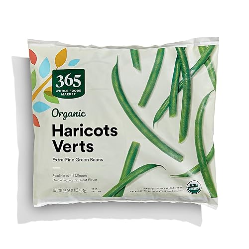 365 by Whole Foods Market, Organic Haricots Verts, 16 Ounce, (Frozen)