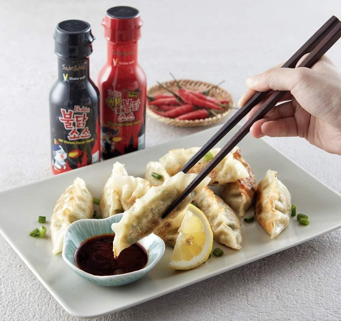 Samyang Buldak Korean Spicy Hot Chicken Flavor Sauce 7oz (Pack of 2)