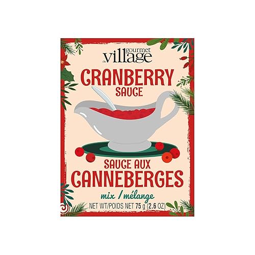 Gourmet du Village Seasonings Recipe Box Retro (Cranberry Sauce)