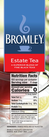 Bromley's Estate Tea 100 Count