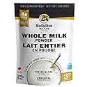Medallion Brand Whole Milk Powder 500g - Dried Milk from Canada, Free of Antibiotics, No rbST or rBGH
