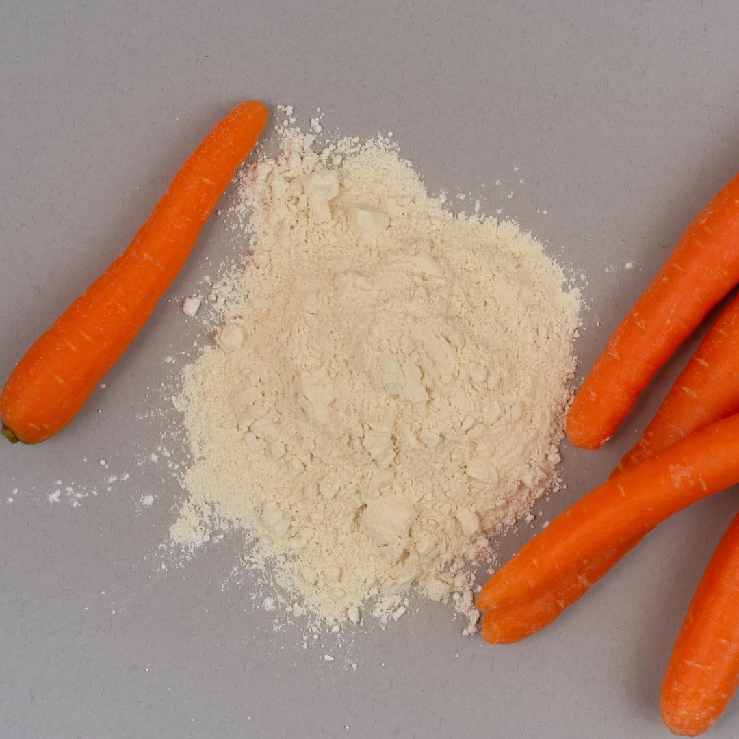 GranAroma Carrot Powder, Smoothies & Juices, Slightly Sweet (10.8 Ounce)