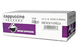 Cappuccino Supreme French Vanilla Instant Cappuccino Mix 6 x 2 lbs