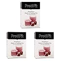 PROTIFIT - High Protein Strawberry Pudding & Shake Mix 3 Pack, 15g Protein, Low Calorie, Low Fat, Low Carb, Aspartame Free, Idea Protein Compatible