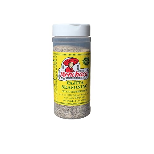 Menchaca Fajita Spice Mix - 14 oz Jar - Bold Tex-Mex Seasoning for Steak, Chicken, BBQ & Grilled Vegetables - Perfect for Tacos, Fajitas & More