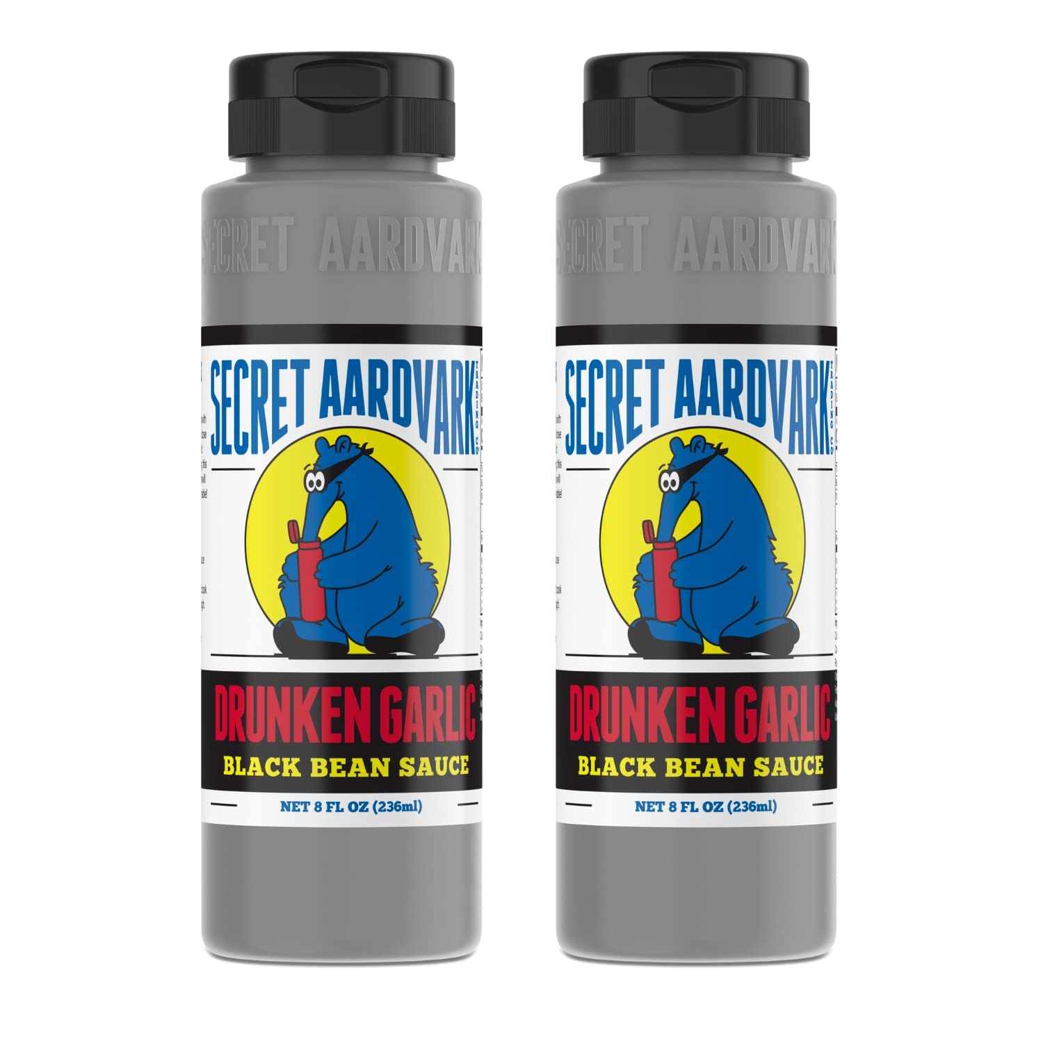 Secret Aardvark Drunken Garlic Black Bean Sauce, 2-Pack 8 fl oz
