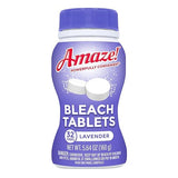 AMAZE Ultra Concentrated Bleach Tablets [32 tablets] - Lavender Scent - for Laundry, Toilet, and Multipurpose Home Cleaning. No Splash Liquid Bleach