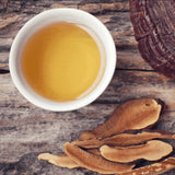 Reishi Mushroom Tea & Premium Green Tea - Green Tea With Lingzhi, Ganoderma 20 Triangles