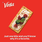 Vinta Crackers, Original - Delicious Bold Taste of 8 Grains and Seeds, 250g/8.8oz, 2-Pack {Imported from Canada}