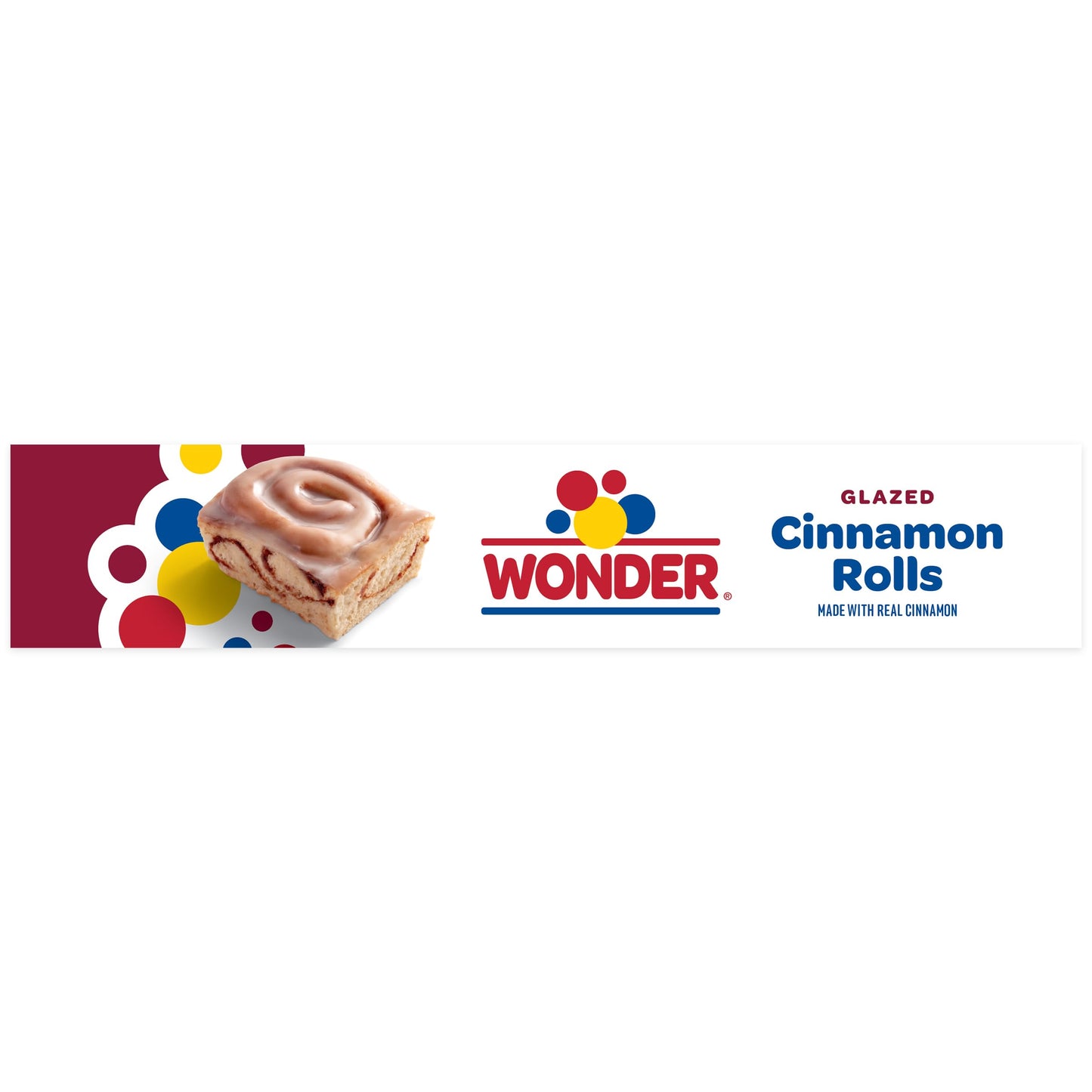 Wonder Cinnamon Rolls, Cinnamon Breakfast Pastry Sweet Rolls, 14.4 oz, 6 Count
