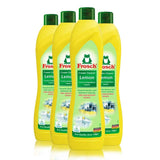 Frosch Natural Lemon Scouring Cream Cleaner, 16.97 fl oz (Pack of 4)