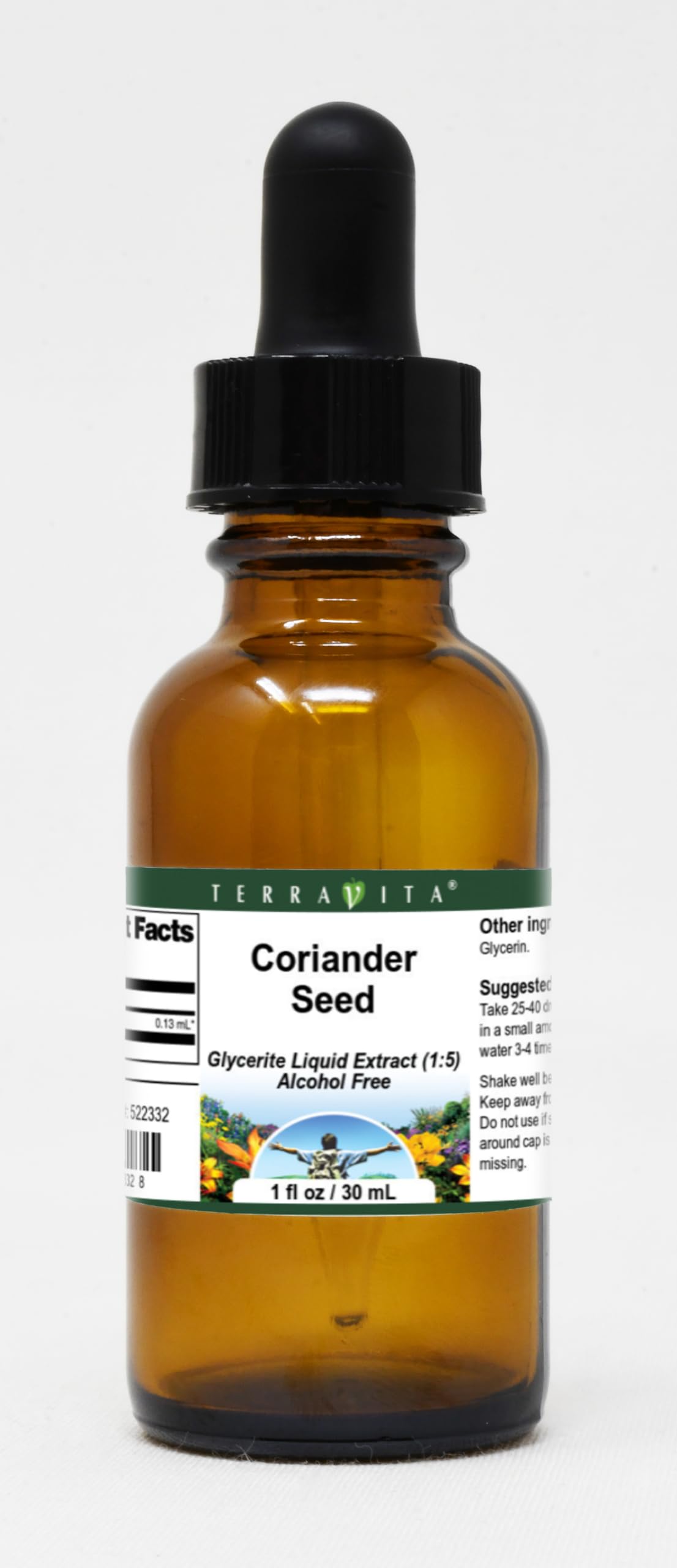Coriander Seed Glycerite Liquid Extract (1:5) - No Flavor (1 oz, ZIN: 522332) - 3 Pack