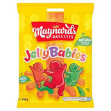 Maynards Bassetts Jelly Babies Sweets Bag 165g (Pack of 3)
