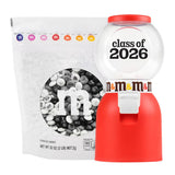 M&M'S Class of 2026 Graduation Candy Dispenser with 2 lb Milk Chocolate Bag