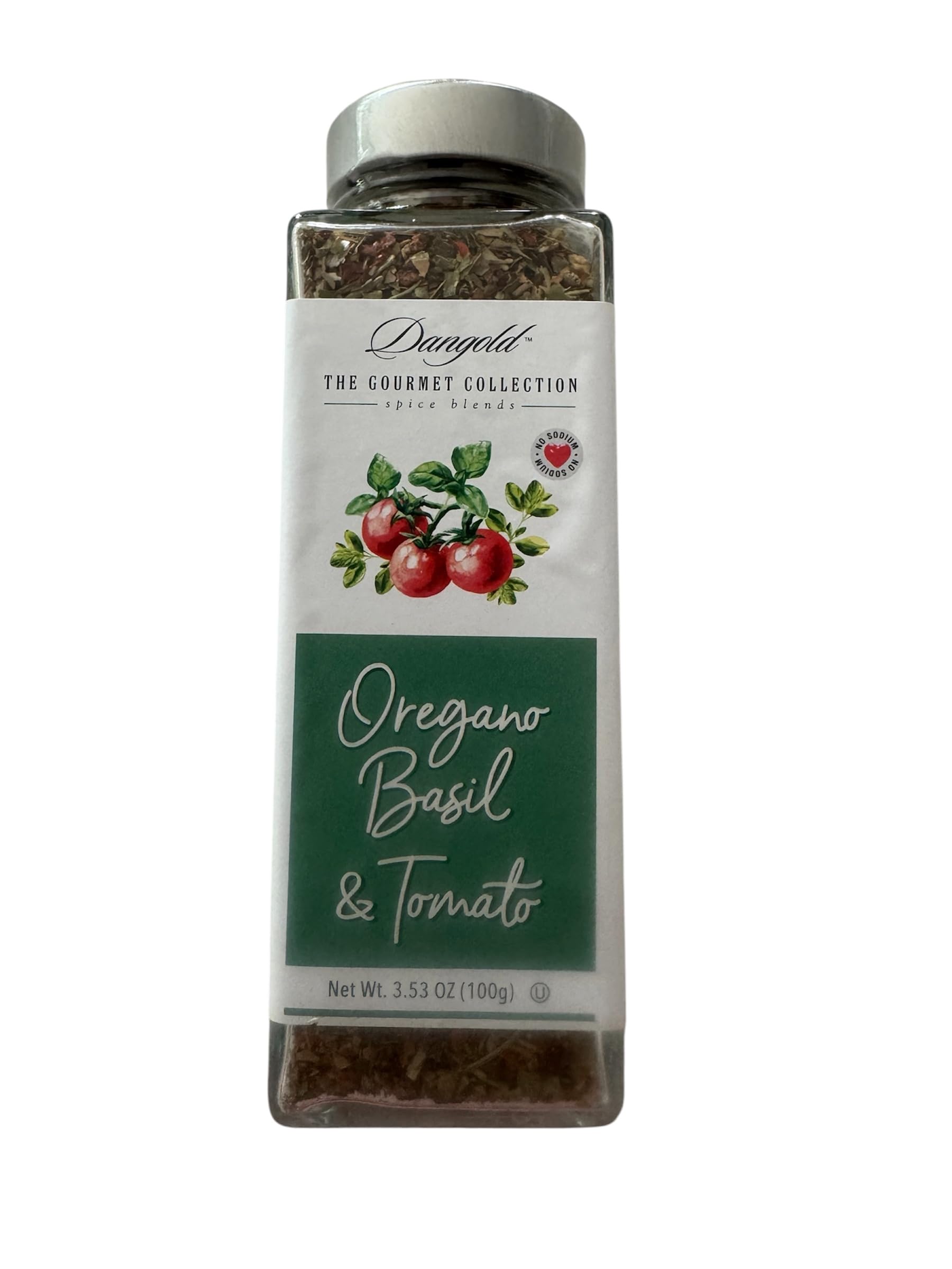 Dangold Gourmet Collection Oregano Basil &Tomato Spice Blend, No Sodium Seasoning Mix, Italian Herb Blend for Pasta,Chicken, Vegetables & Marinades
