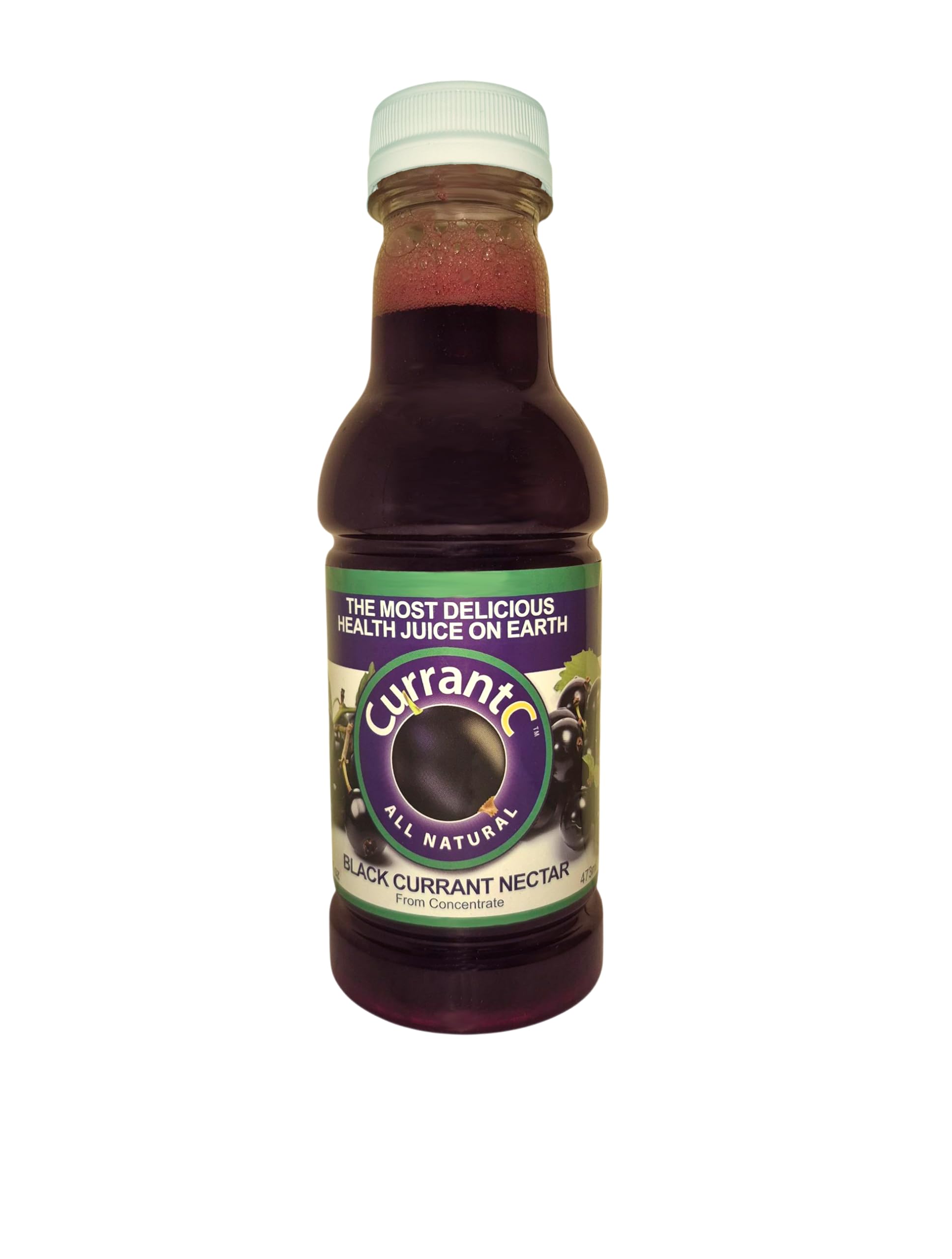 100% All Natural Black Currant Nectar 16 oz. - 12 pack