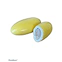 Dulcefina chocolate and Sweets, Italian Almond Confetti Yellow, Thin Shell (Natural, Gluten Free) (1.500 Lbs)