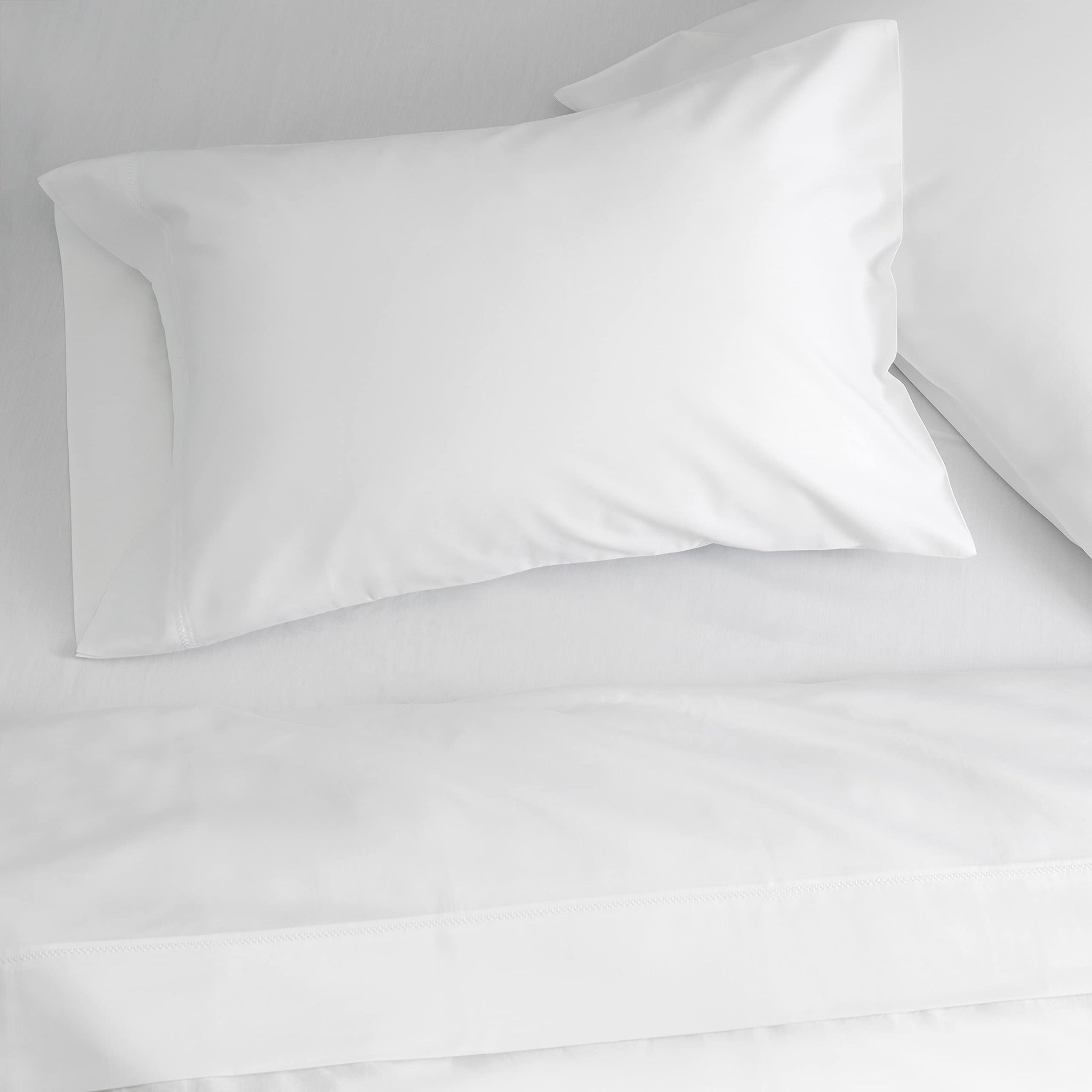 Hotel Style 500 Thread Count Luxury Rich Fiber Blend with Lyocell Full Size Winkle Resistant & Quick Dry Sheet Set (Artic White)