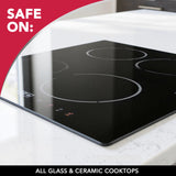 Weiman Heavy Duty Cooktop Polish & Stainless Steel Wipes - Powerful Appliance Kitchen Cleaning Kit - Packaging May Vary