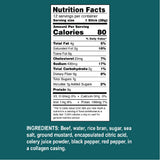 Ostrim Beef Snack Sticks, 1oz, High Protein, Keto & Paleo Friendly, Sugar Free, Gluten Free, No MSG, No Nitrates (Pack of 12) (1 oz, Sweet & Spicy)