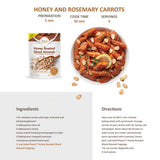 Salad Pizazz Almond Toppings, Snack Mix and Salad Topping, Non-GMO, No Artifical Flavors or Colors, Resealable Bag, Honey Roasted, 3.5 Ounce