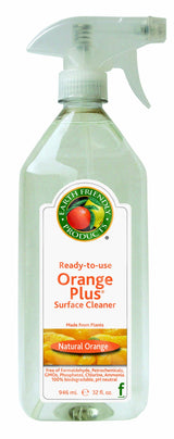 Earth Friendly Products Orange Plus Ready-to-Use Surface Cleaner, 32-Ounce Bottle (Pack of 6)