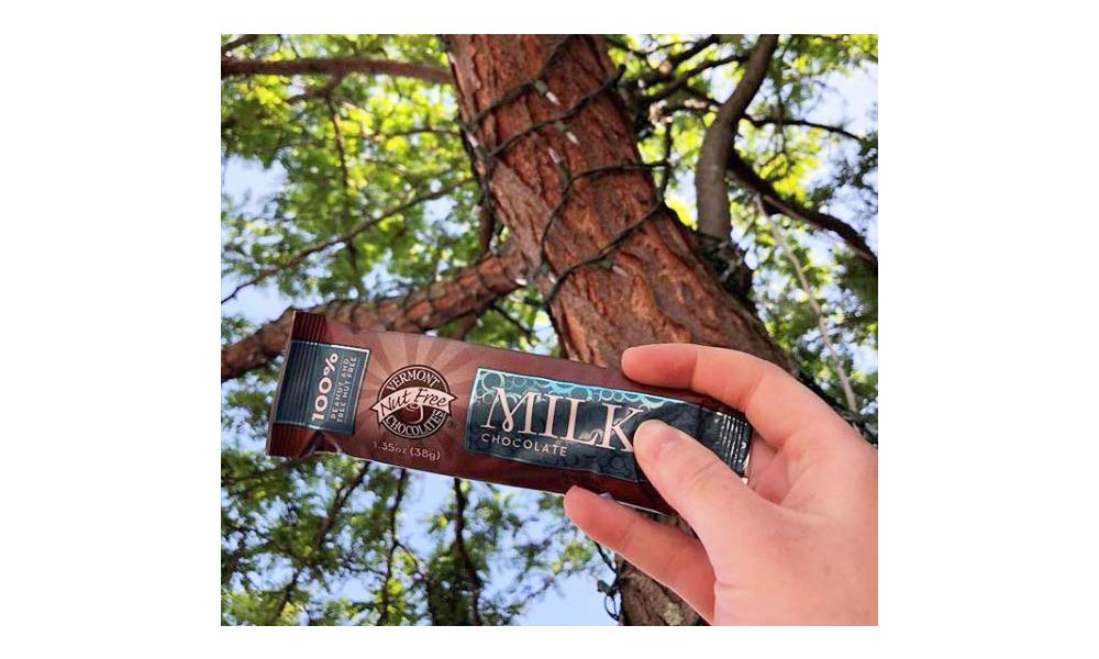 Vermont Nut Free Chocolates Small Bar (Milk Chocolate) 1.35 Ounce Bars, 18 Count, Nut-Free, Egg-Free, Kosher