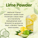 Lime Juice Powder 227g | Dried Lime Powder -Drink | Perfect for Baking, Smoothies, Hot or Cold Drink