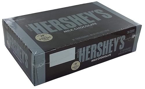 Hershey Milk Chocolate 1.55 oz, 36/Box