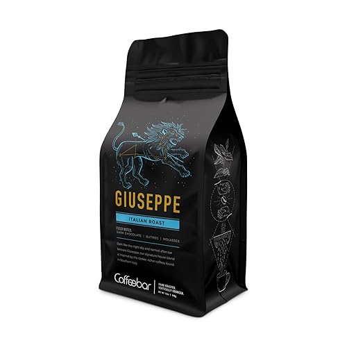 Coffeebar, Giuseppe Italian Roast, Dark Roast, 12 ounce, whole bean specialty coffee