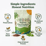Snacks Solutions Nut & Seed Crackers (3 oz - Pack of 4, Variety)