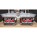 Specially Selected Dark Chocolate Sea Salt Cashews 9oz 255g (Two Containers)
