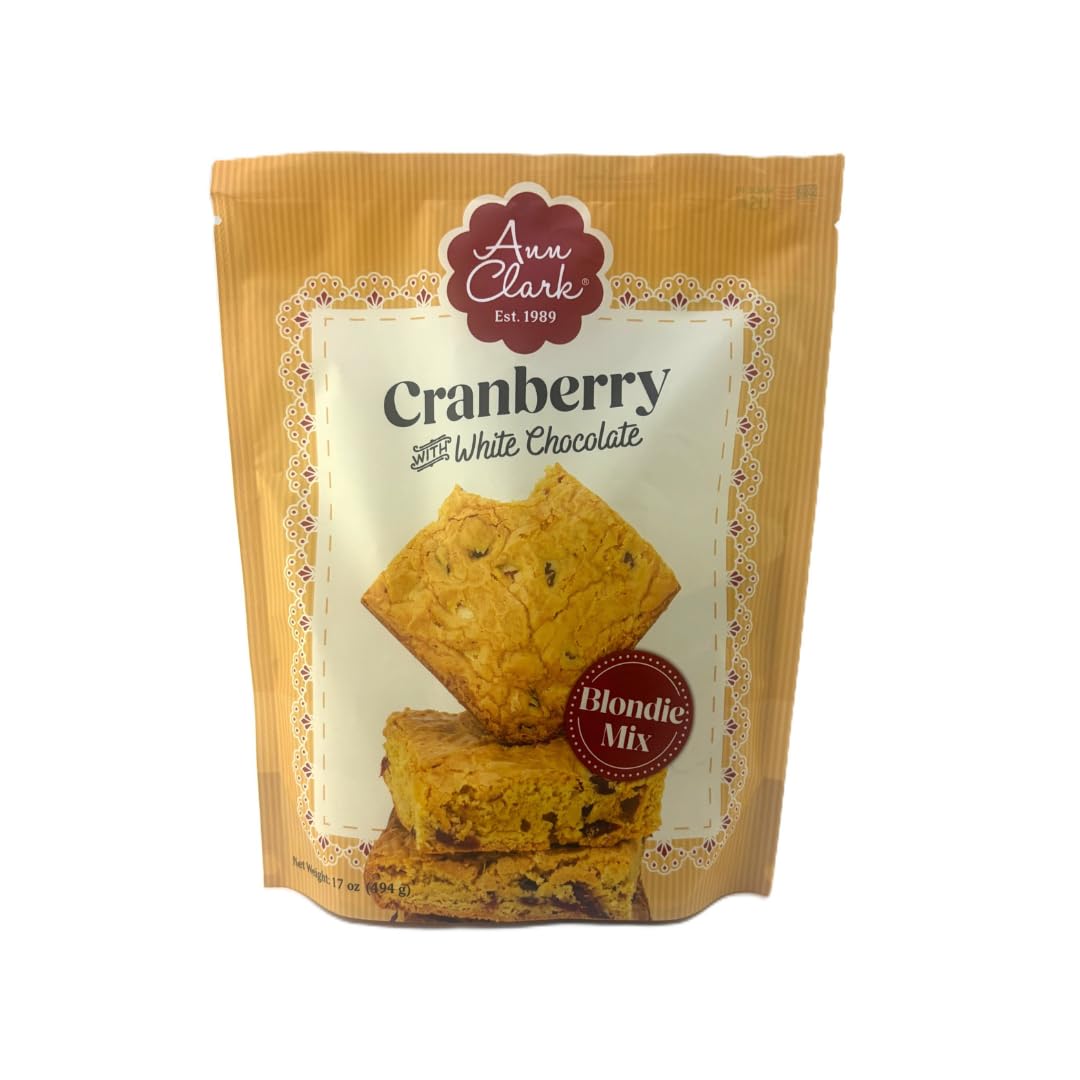Ann Clark Cranberry White Chocolate Blondie Mix