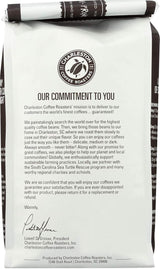 Charleston Coffee Roasters | Specialty Organic Whole Bean Coffee | Hand Picked, Premium Slow Roast | (Espresso Dark, Bold Roast) 12oz