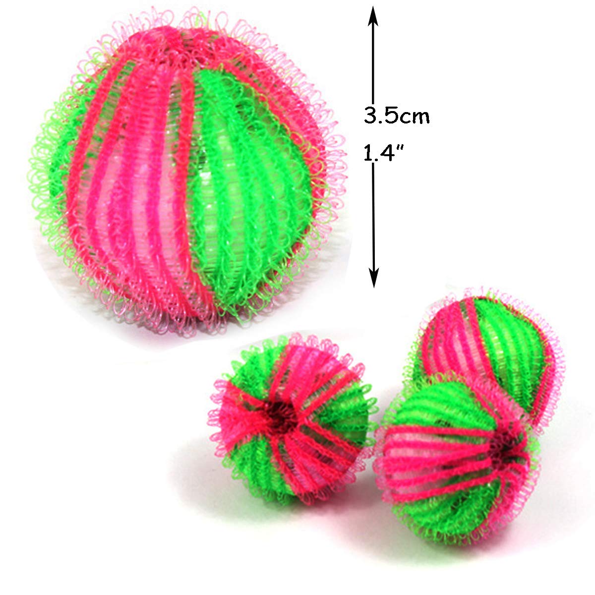 Pet Hair Remover for Laundry - Non-Toxic Reusable Dryer Balls Washer and Dryer Ball Remove Long Hair from Dogs and Cats on Clothes in The Washing