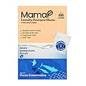 MamaP Powerful Laundry Detergent Sheets, Fragrance-Free and Hypoallergenic, Natural Ingredients, Eco-Friendly 100% Recyclable Plastic Free Packaging