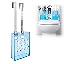 Toilet Tank Cleaning Tablet Holder with Adjustable Stainless Steel Hook - Hanging Dispenser Carrier for Toilet Bowl Cleaners - Prevents Residue
