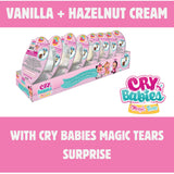 Cry Babies Magic Tears Candy Snack - Spoonable Vanilla Creme Dipping Treat with Surprise Collectible Toy Character for Kids, 1 Pack