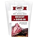 UMAi Dry Aging Bag for Steaks, Pack of 3, Dry Age Bags for Meat, Brisket or Bone-In up to 14-20 lbs, Home Steak Ager Refrigerator Bags, No Vacuum