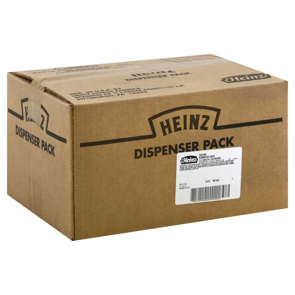Barbecue Sauce, Disposable Pack, 1.5 Gallon -- 2 Case