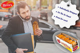 Stern’s Bakery Cinnamon Danish | 3 Oz Breakfast Danish Pastries | Vending Machine Snacks | 18 Individually Wrapped Pastries | Lunchbox Snacks | Dairy