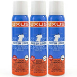 Exus Odor Eliminator & Air Freshener Spray 3.0 Oz. (Fresh Linen 3 Pack)