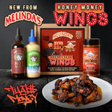Melinda’s Honey Money Wings Recipe Kit - 3 Pack + Recipe - 2024 Open Fire Meat Up Award Winning Kit from Tony "Tone" Ramirez Includes Hot Honey
