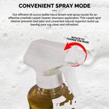 rodeo Cowhide Rug/Carpet Cleaning Solution Shampoo - Cowhide Carpet Spot Cleaner & Rug Cleaner Solution - Deep Cleaning Carpet Cleaner for Hide Rugs