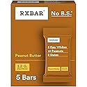RXBAR Protein Bars, Protein Snack, Snack Bars, Peanut Butter, 9.1oz Box (5 Count)
