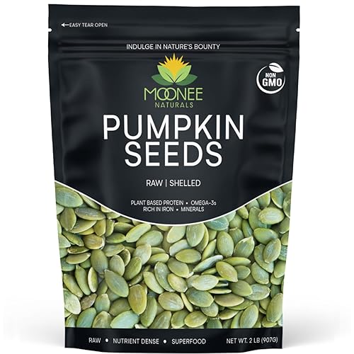 Moonee Naturals - Pumpkin Seeds - Certified Non-GMO (2 Pound)