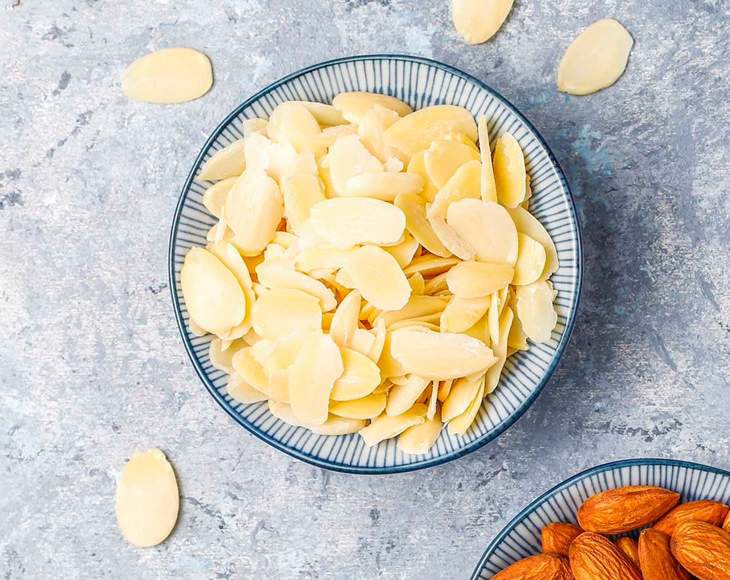 Food to Live - Blanched Sliced Almonds, 8 Ounces Thinly Sliced Raw Blanched Almonds, Vegan, Keto, Kosher, Bulk. High in Vitamin E, Riboflavin. Great