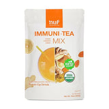 NUF Keto Immuni-Tea- Ginger Turmeric Lemon Instant Tea Mix | Non-GMO, Caffeine-Free, 100% Natural Antioxidant Blend | Vegan & Gluten-Free | 17