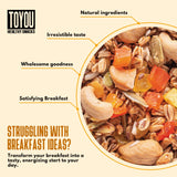 ToYou Snacks Granola, Dried Fruit and Granola Cereal, Gluten Free, Vegan, Healthy Snacks for Adults and Kids, Breakfast Cereal with Protein and Fiber