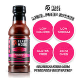 Raspberry Chipotle Sauce by Feast Mode Flavors | Low Sodium | Low calorie | Guten Free | Vegan Friendly | Zero High Fructose Corn Syrup | Healthy